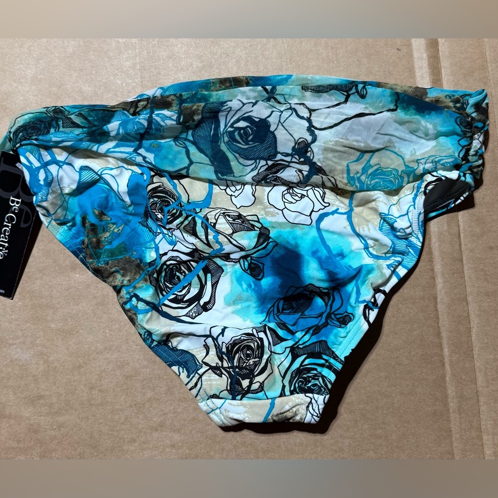 Women’s Be Creative Swimsuit Bikini Bottom Size 10 NWT - Picture 2 of 2